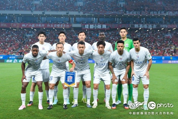 北京时间8月22日19:35，中超第24轮，最终申花客场5-4战胜对手