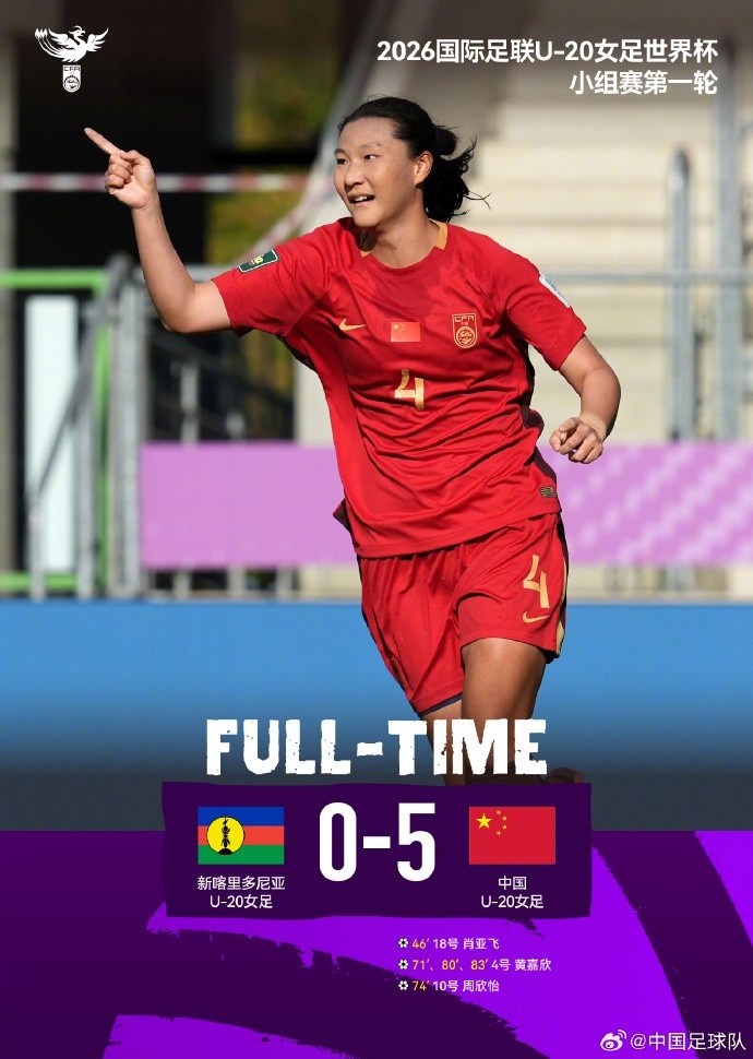 沪媒:U20女足五球“小胜”鱼腩队,净胜球不足恐为出线埋下隐患 沪媒:U20女足五球“小胜”鱼腩队,净胜球不足恐为出线埋下隐患