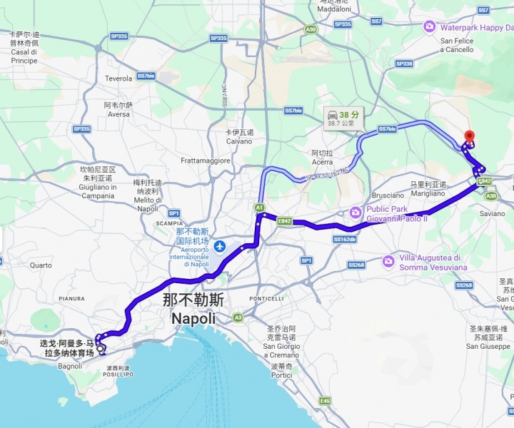 避免干扰！意媒：阿森纳选了远离那不勒斯市区的酒店，但路途遥远