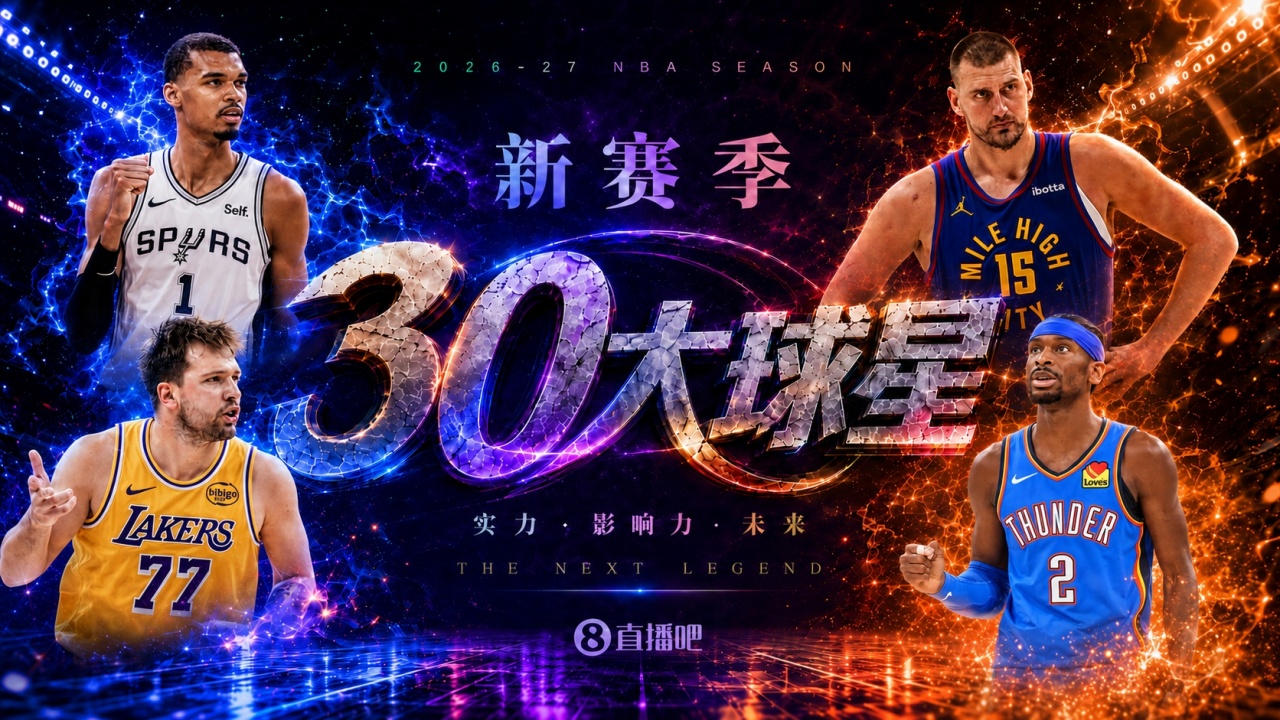 『吧友评选』🌟新赛季30大球星评选开启👑谁是No.2球星？