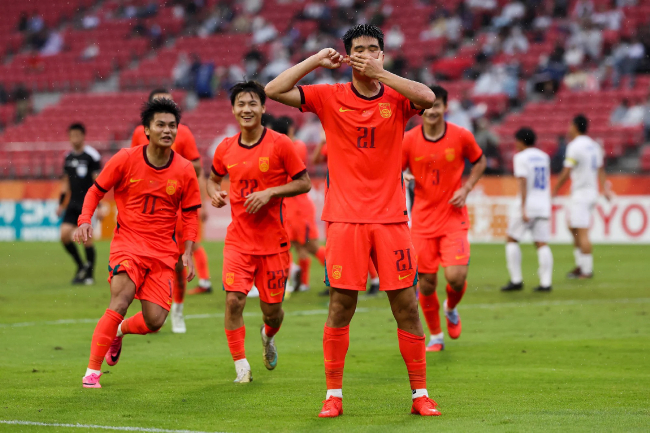 国足U23时隔28年重返亚运4强 战韩国拒绝大败 国足U23时隔28年重返亚运4强 战韩国拒绝大败